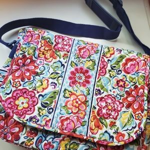 Vera Bradley Messenger Bag in Hope Garden